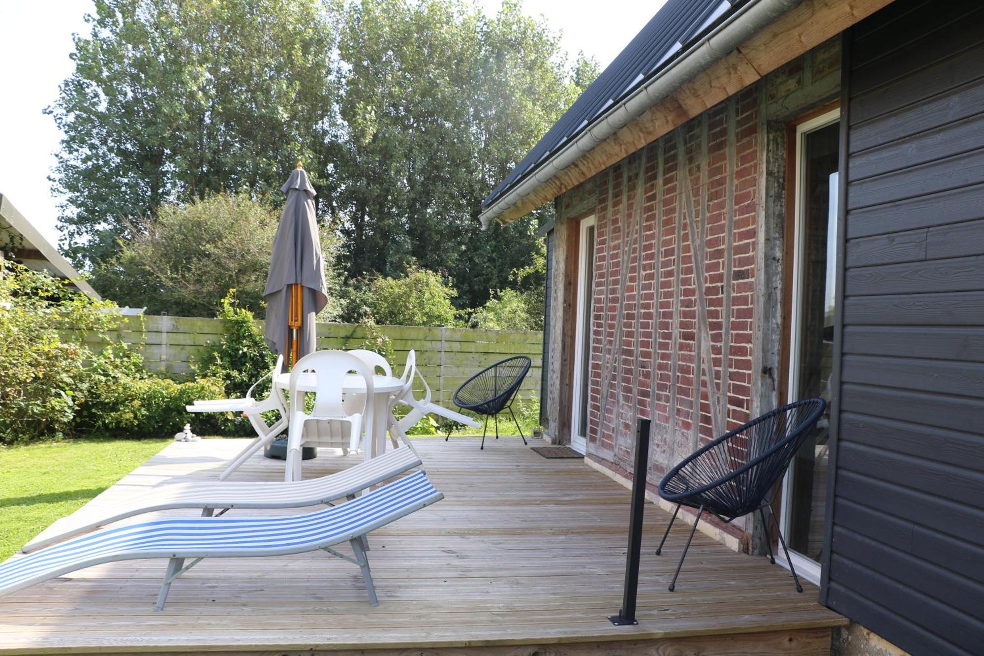 Jolie Maison En Bord De Mer A Pourville Hautot-sur-Mer Zewnętrze zdjęcie